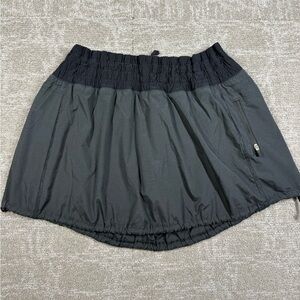Lululemon Black Pull On Tennis Skirt Skort Mini Length Size 10